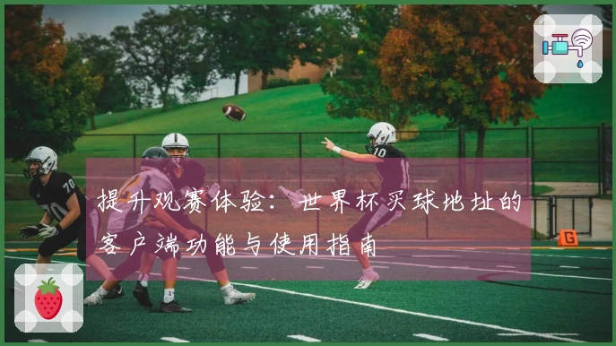 提升观赛体验：世界杯买球地址的客户端功能与使用指南