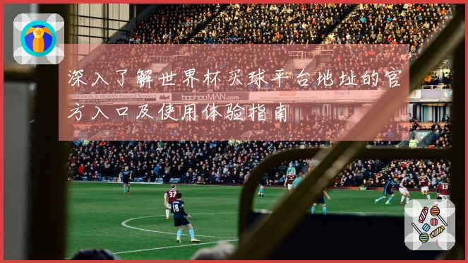 深入了解世界杯买球平台地址的官方入口及使用体验指南