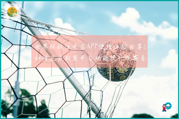 世界杯投注平台APP使用体验分享：如何充分利用平台功能提升观赛乐趣